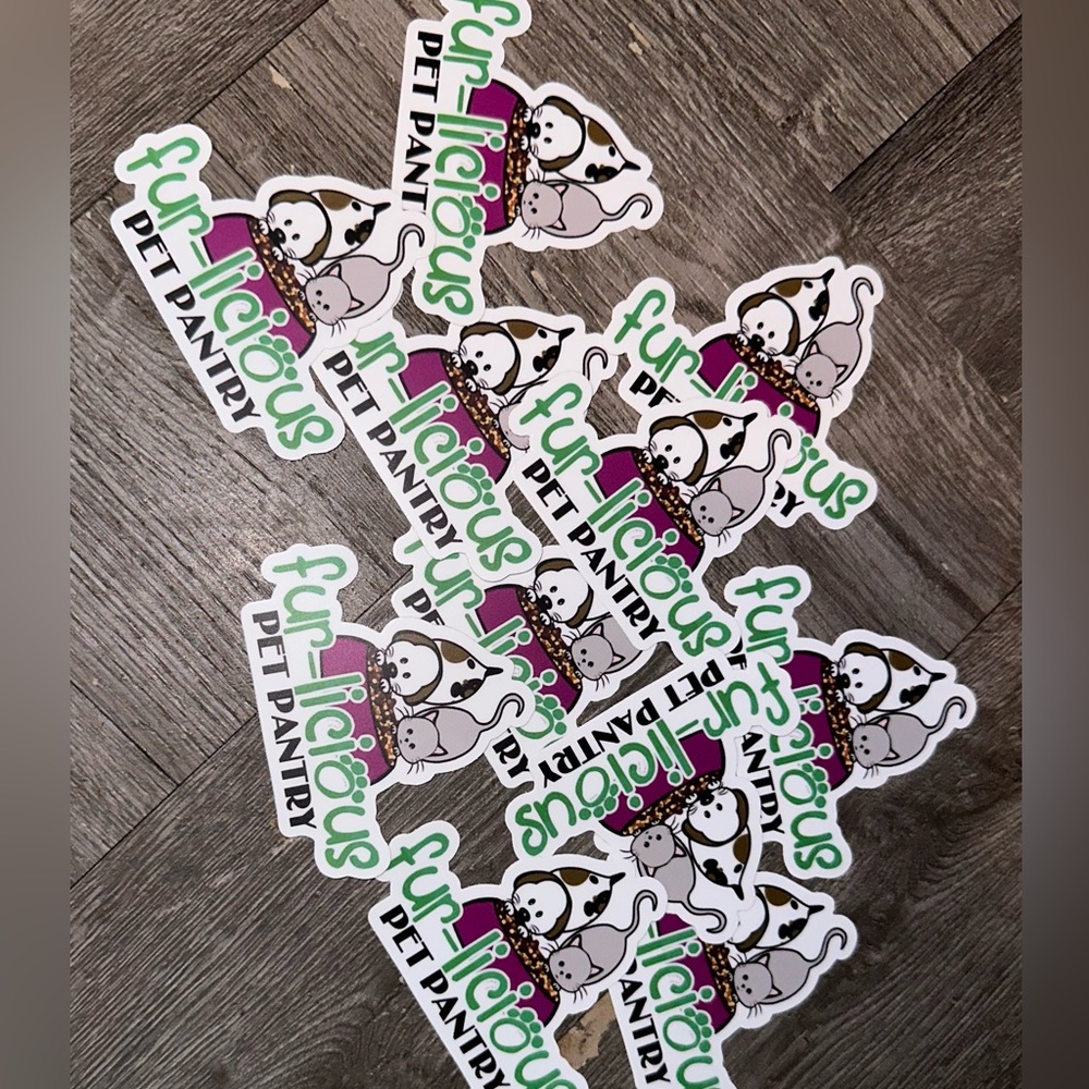 Furlicious Pet Pantry Sticker